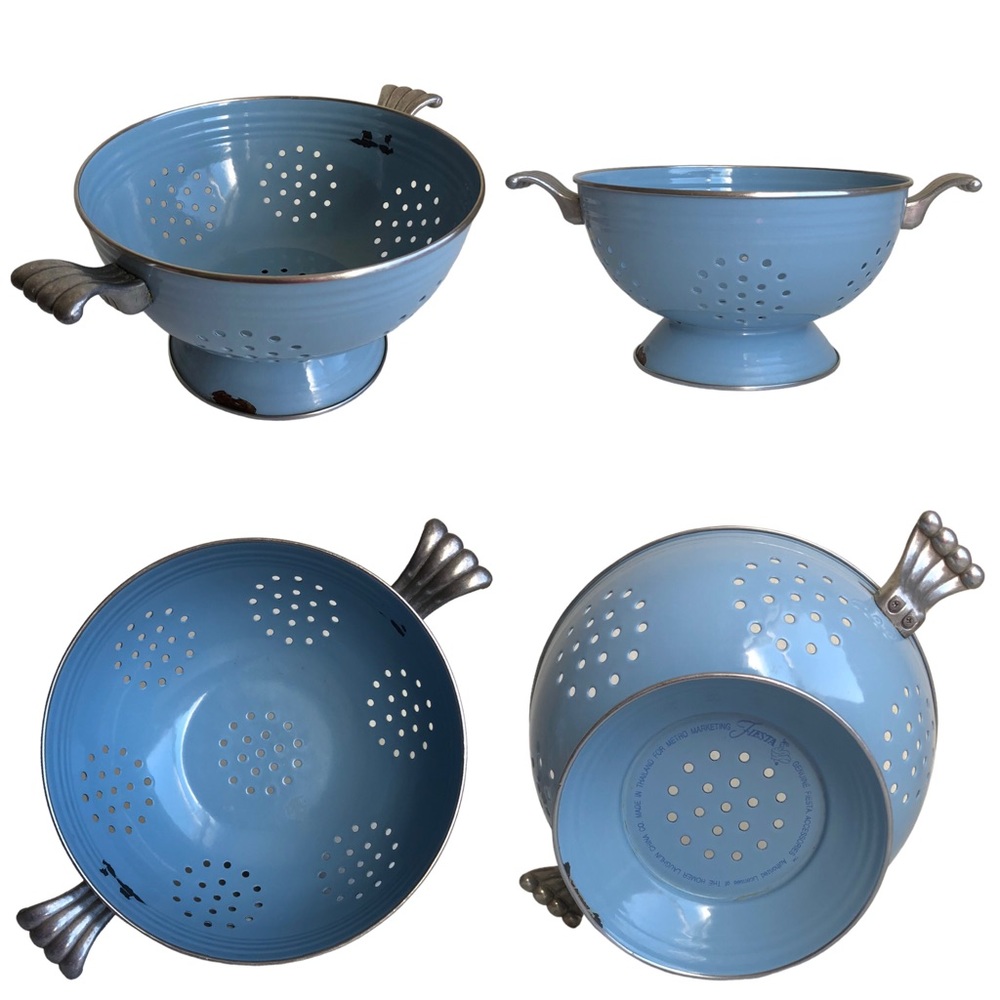 Fiesta Colander Periwinkle Blue RETIRED & RARE VINTAGE FIESTAWARE